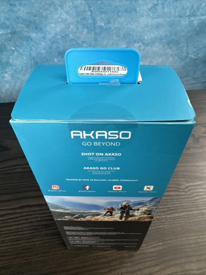AKASO Action Camera V50Elite 4k60fps Touchscreen with WiFi, Voice Control, [NEW] - Image 3 of 4