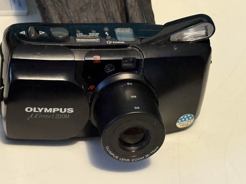 Пленочная камера Olympus mju μ Zoom 35 мм Point & Shoot из Японии - Изображение 3 из 4