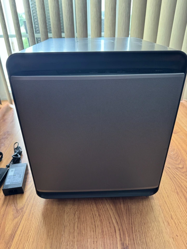 Purificador de aire inteligente SAMSUNG Cube con filtro HEPA de 3 etapas para habitación grande - plateado Foto 2 de 4