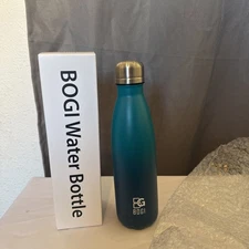 BOGI 17oz Double Wall Vacuum Insulated Stainless Steel Water Bottle - Blue