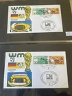 Germany 14 FDC covers world football championships 1974 all different stadiums