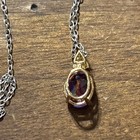 Sterling Silver Mystic Topaz Necklace With 18” Chain — photo 2