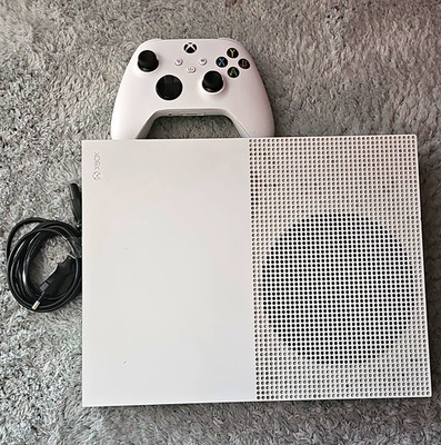 Microsoft Xbox One S 500 GB Heimkonsole Weiß inkl. Controller & Kabel