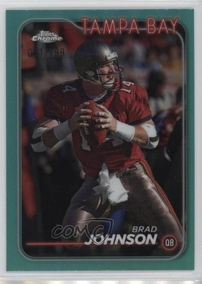 2024 Topps Chrome Aqua Refractor 41/199 Brad Johnson #185 1bs6