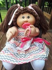 Beautiful Vintage Cabbage Patch Doll With Pacifier