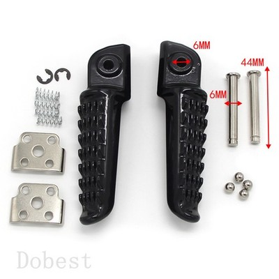 Rear Footrest foot pegs for Kawasaki ZG1400 GTR1400 Concours 14 08-16 Z750 04-12