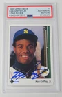 Ken Griffey Jr. HOF Signed Autograph 1989 Upper Deck Rookie Card # 1 PSA 10 Auto