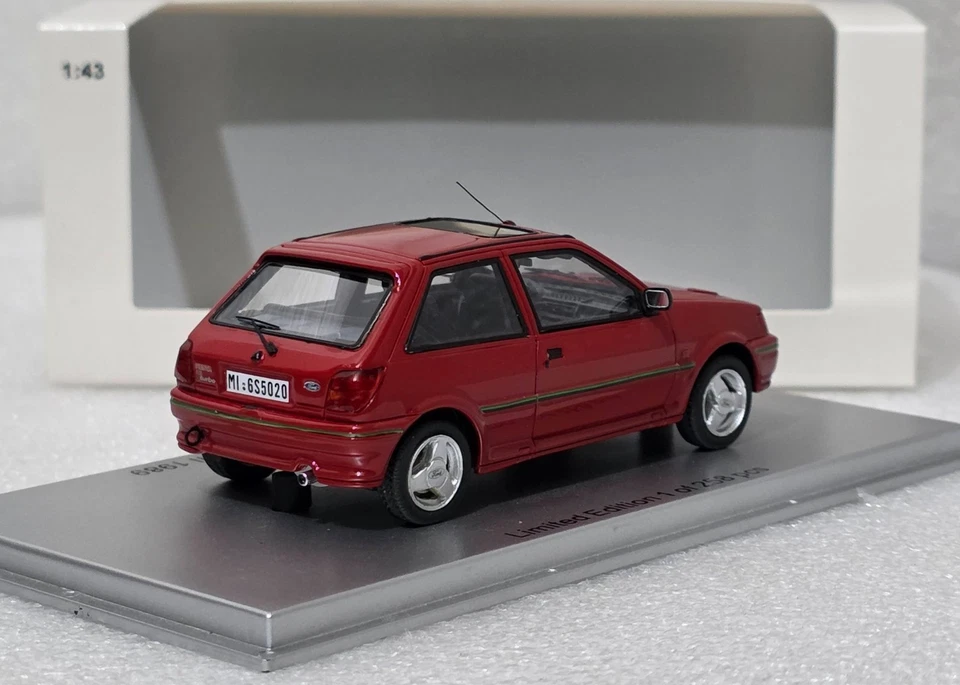Ford Fiesta RS Turbo MKIII 1989 rojo 1:43 Kess KE43015020 ¡EXTREMADAMENTE RARO!! Foto 2 de 4