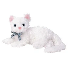 TY Beanie Baby - STARLETT the White Cat (6.5 inch) - MWMTs Stuffed Animal Toy