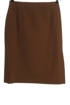 MARCO PECCI Midirock Damen Rock Gr. DE 38 braun Business-Look