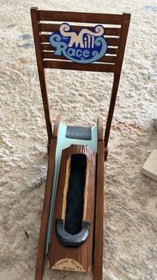 Cedar Point Mill Race Hand Carved Display Piece   Original Numbered Edition