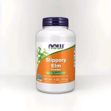 NOW FOODS Slippery Elm Powder Vegetarian 4 oz