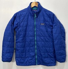 Boys Girls Patagonia Kids Nano Puff Brick Primaloft Quilt Jacket Size 12 68001