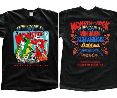 Monsters Of Rock Tour 1988 Vintage Graphic Tee