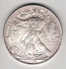 2008 WALKING LIBERTY AMERICAN EAGLE .999 FINE SILVER DOLLAR COIN 1oz. $1 USA