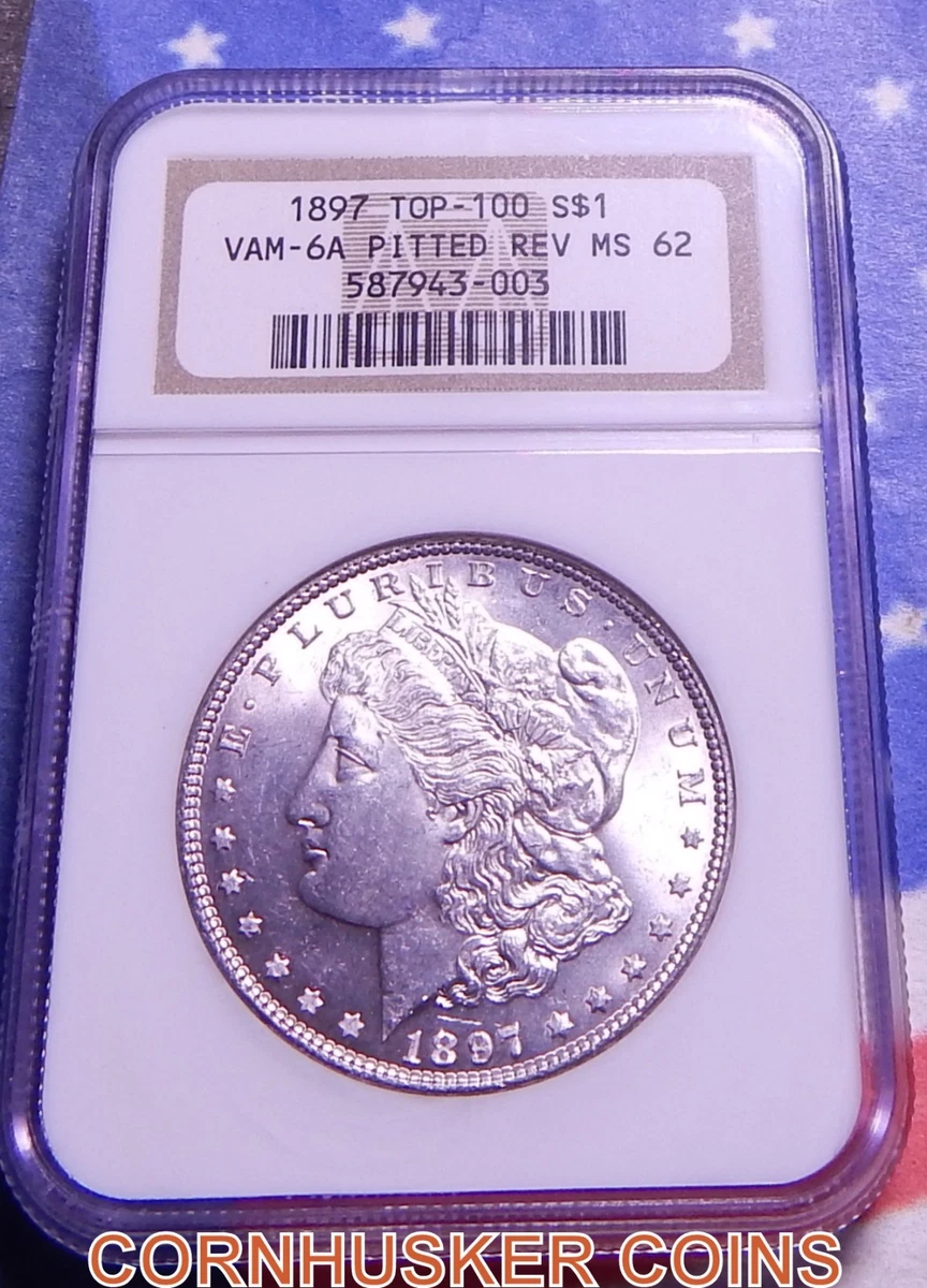 MS 62 Graded 1897 Year Morgan US Dollars (1878-1921) for sale | eBay