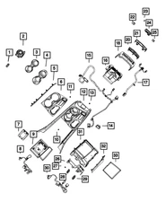 Genuine Mopar Trim Ring 5PK71DX8AA