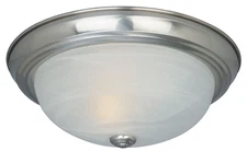 Designers Fountain 1257S-SP-AL 11 Inch 2 Light Flush Mount Ceiling Light