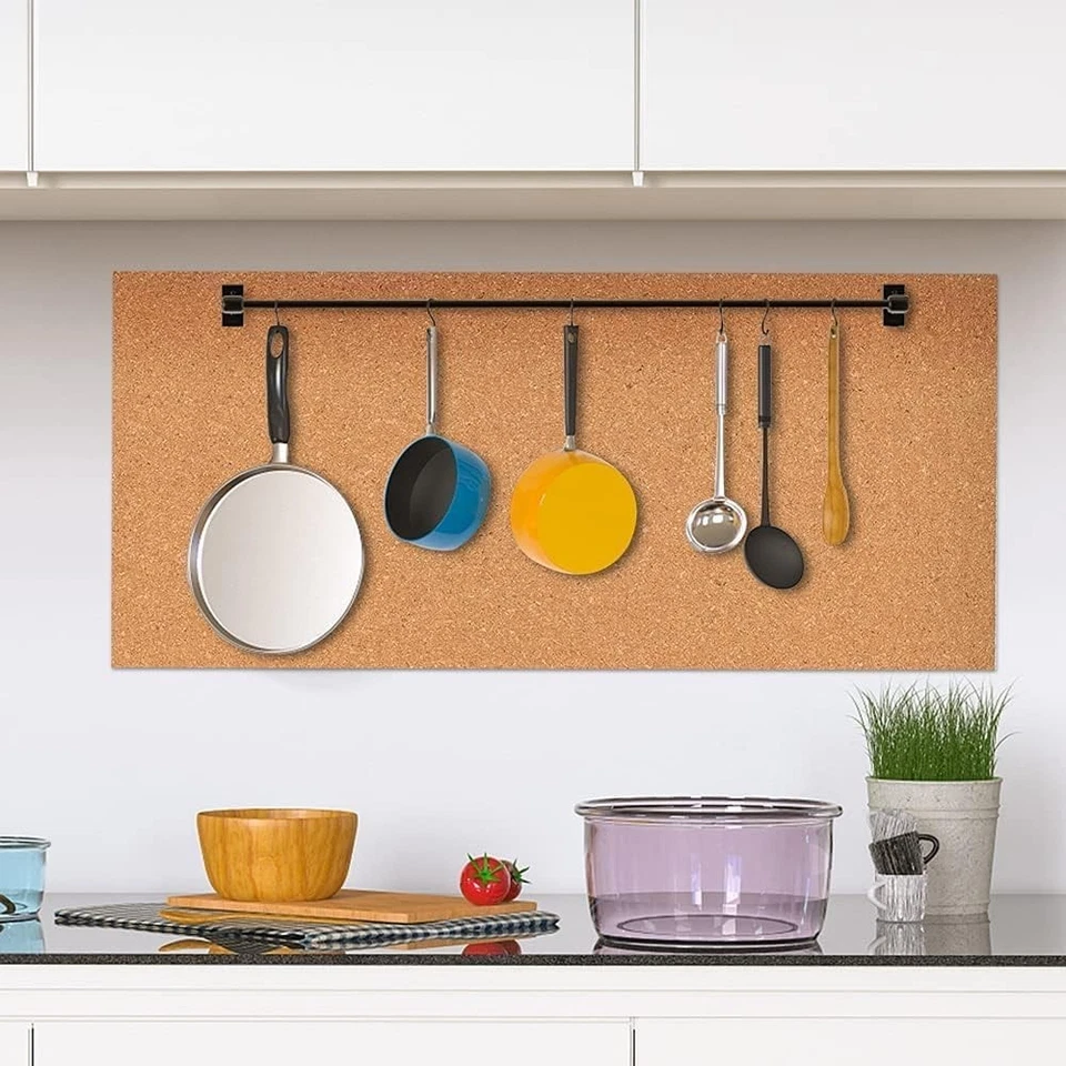 Kork Pinnwand 40x250cm selbstklebend Korktafel Korkboard Foto Notizen Büro - Bild 4 von 4