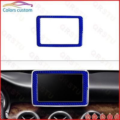 Blue HUD Display Trim Cover Type-C For Mercedes Benz CLA 2014-2018/GLA 2015-2018