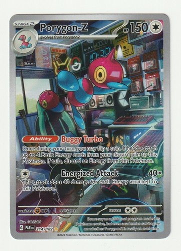 Pokémon card Pokemon Porygon-Z (144/267) Paradox Rift NM HOLO | eBay