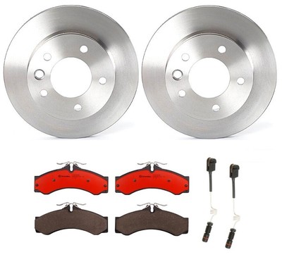 Brembo Front Brake Kit Ceramic Pads Disc Rotors for Sprinter 2500 2 Pin ...