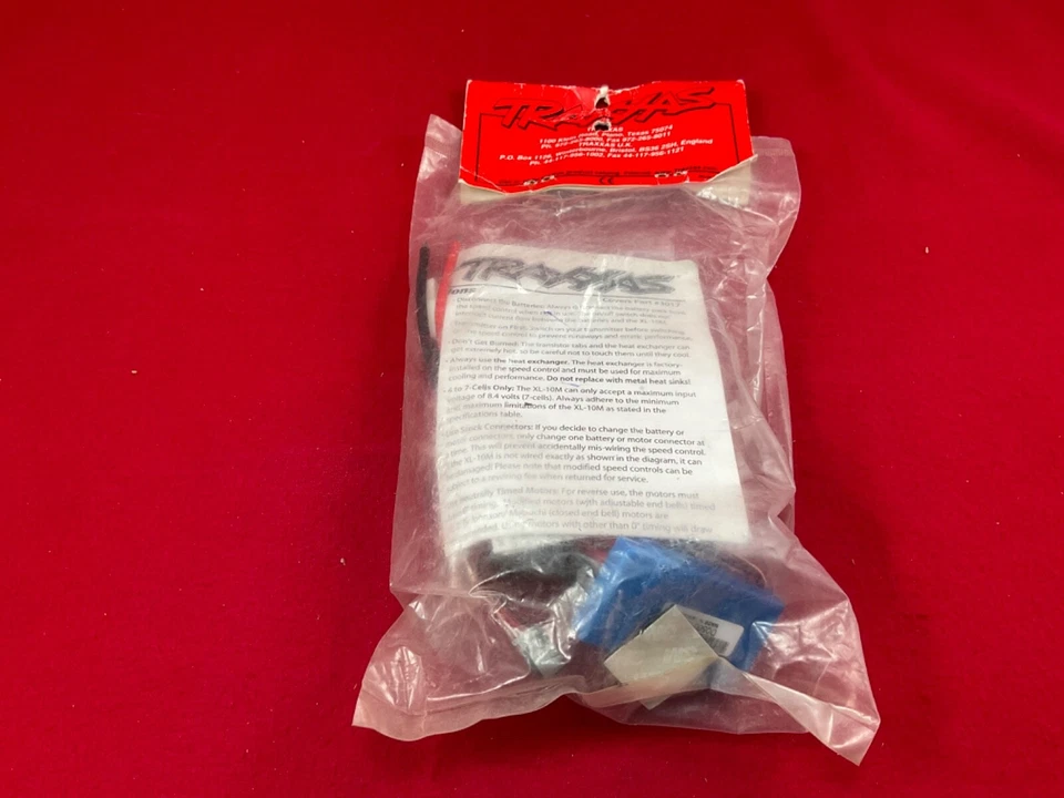 Traxxas 3017 XL-10M Marine ESC FWD REV Electronic Speed Control villain RARE - Image 3 of 3