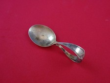 Sterling Silver Curved Bent Handle Baby Spoon by Frank Whiting  4092 