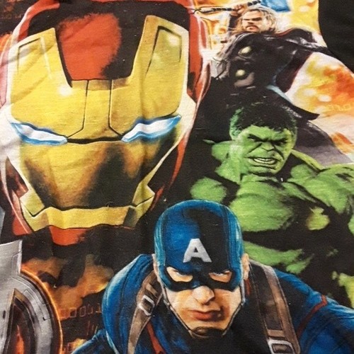 Marvel Avengers Boys Size 6 Month Long Sleeve Sleepwear Pajama Top Shirt NEW - Picture 2 of 2