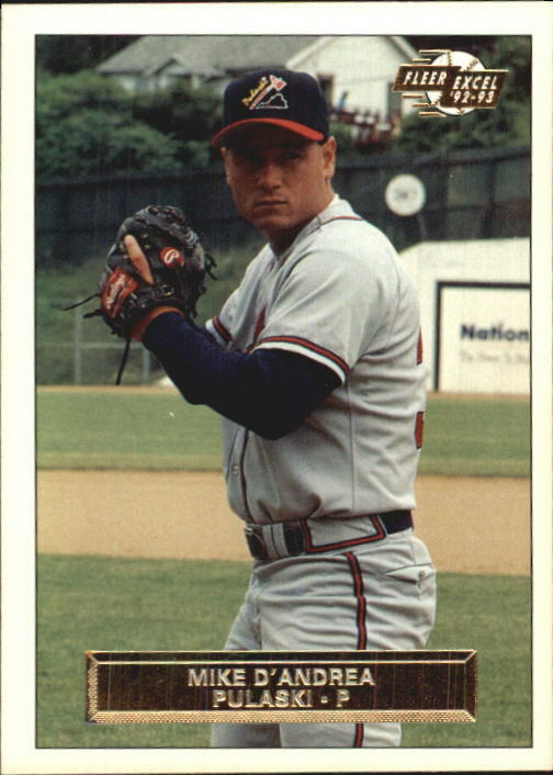 1992-93 Excel (Fleer) Minor League Baseball "Main Set" Cards