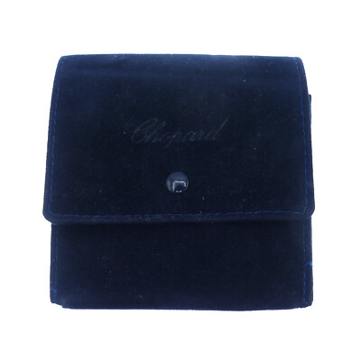 Chopard midnight blue suede watch travel case/ pouch s-l1200.jpg main image 2