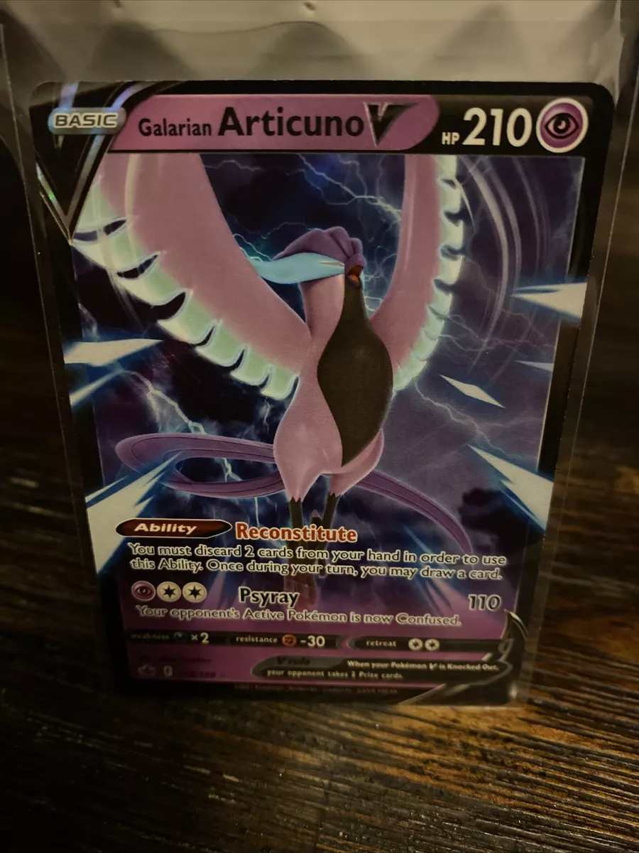 Galarian Articuno V 058/198 NM/M - Pokémon TCG: Chilling Reign - *Brand  New*