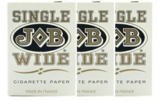 3x Job Rolling Papers Single Wide 1.0 Original 32 Lvs/Pk *3 Packs* USA SHPD*