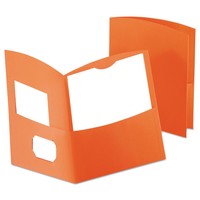 Oxford Contour Two-pocket Recycled Paper Folder 100-sheet Capacity Orange on sale Oxford Contour Two-pocket Recycled Paper Folder 100-sheet Capacity Orange on sale