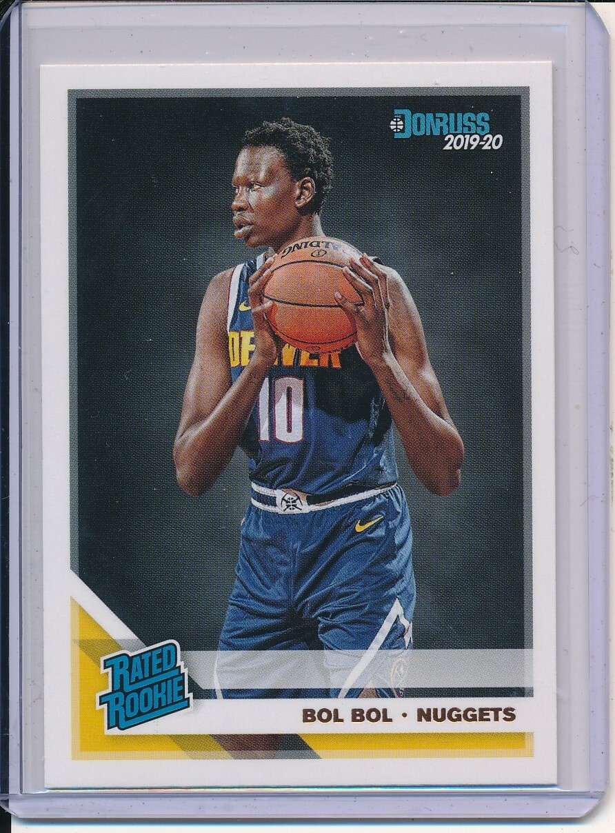 BOL BOL 2019-20 PANINI DONRUSS RATED ROOKIE CARD RC #234 DENVER NUGGETS