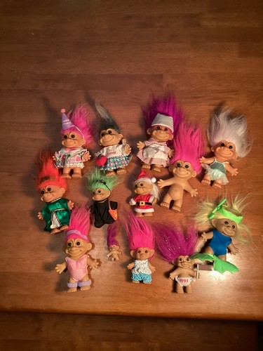 vintage russ troll dolls lot | eBay