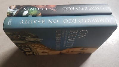 Umberto Eco, 'On Beauty' & 'On Ugliness', Hardcover, both in