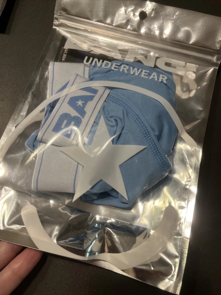 ANGEL BLUE BANG MIAMI ALGODÓN CALZONCILLO ROPA INTERIOR SEXY GAMA ALTA XL Foto 4 de 4