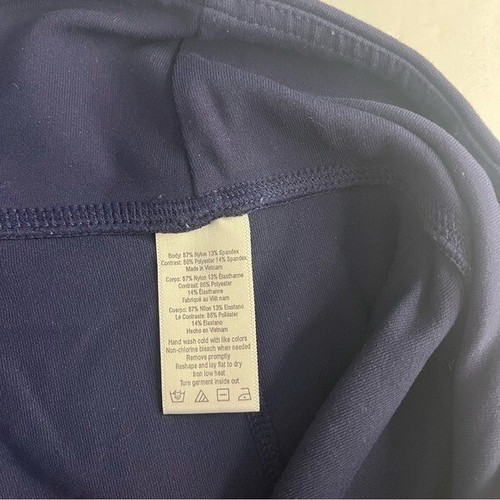 Alo Yoga Moto Leggings Blue M - Picture 5 of 14