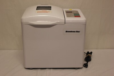 Breadman Plus Automatic 2lb Bread Maker Dough Maker Model TR-600 B3