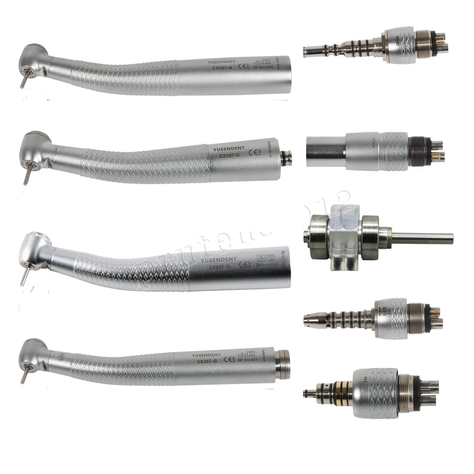 YUSENDENT Dental Fiber Optic Turbina For NSK Sirona LED Coupling 6Holes