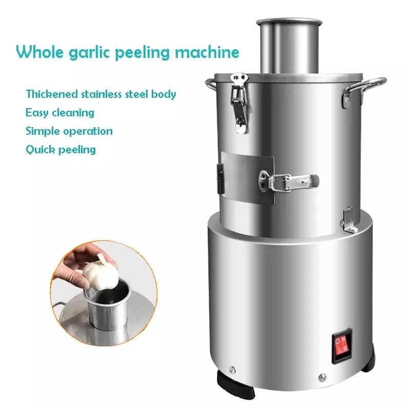 Commercial Small Garlic Peeling Machine - Dry Garlic Peeler - Garlic Separator