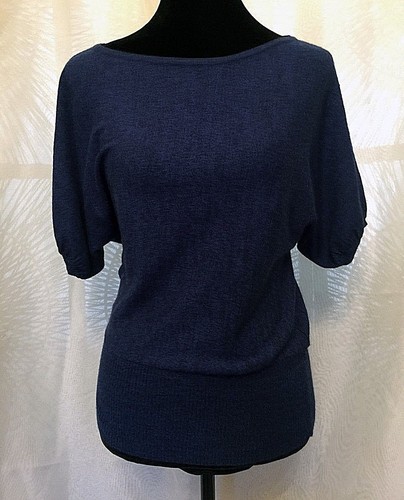 outback red the limited womens sweater size small dark blue