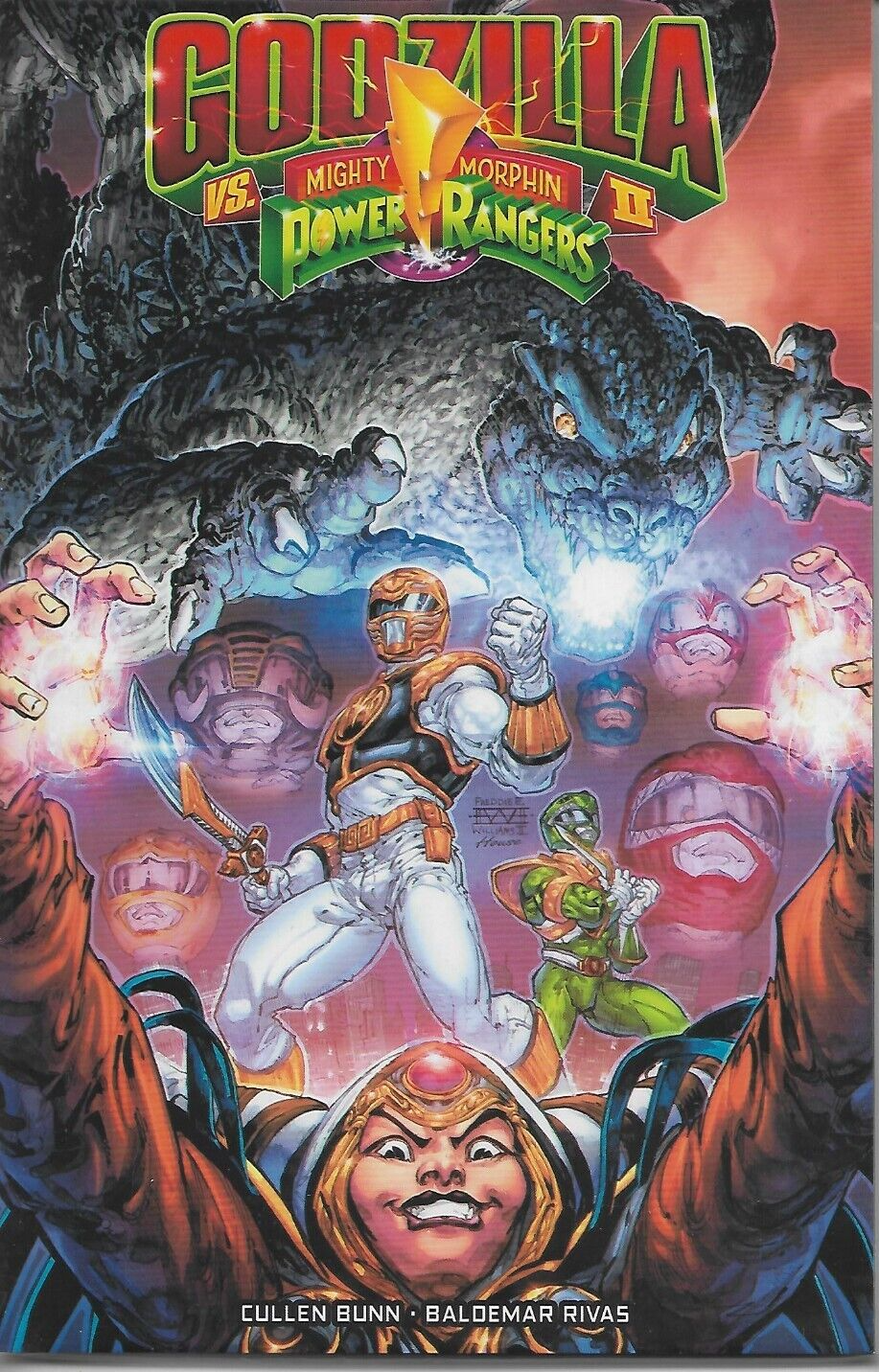 GODZILLA VS MIGHTY MORPHIN POWER RANGERS II Graphic Novel (S)