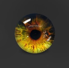 Dollmore 00AK BJD Eyes 12mm Fantasy Flat Round Glass Eyes FF14