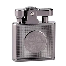Classic Retro Grinding Wheel Lighter Windproof Waterproof Kerosene Lighter Gifts