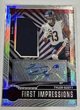2023 Panini Illusions First Impressions Tyler Scott RPA /199 No. 138 Bears RC