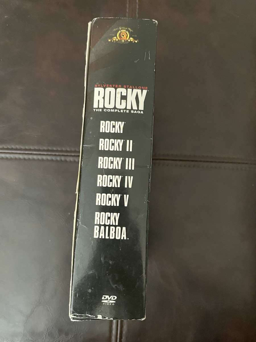 ◎ROCKY THE COMPLETE SAGA COLLECTION Sylvester Salone - ROCKY-The Complete Saga DVD Set All 6