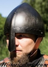 New Norman Medieval Viking Spangenhelm Nasal Helmet Halloween Costumes SCA