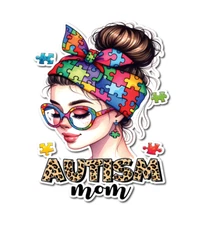Autism Awareness Vinyl Decal, Car Window Laptop  Sticker vinyl decal